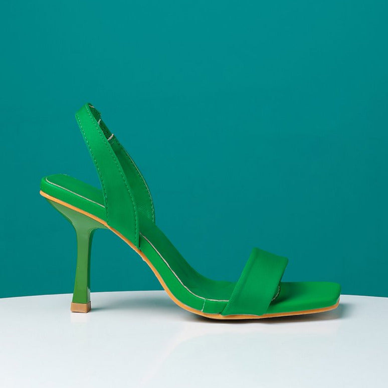 Minimalist Comfortable High-heeled Sandals Newgew