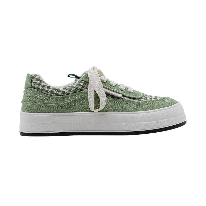 Low-top  Chidori Grid Sneakers Newgew