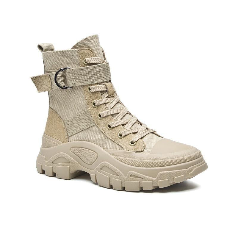 Buckle Detail Sport Boots Newgew