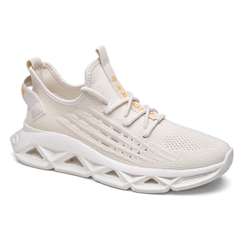 Fashionable Breathable Minimalist Lace-up Sneakers Newgew