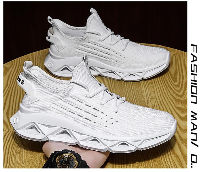 Fashionable Breathable Minimalist Lace-up Sneakers Newgew