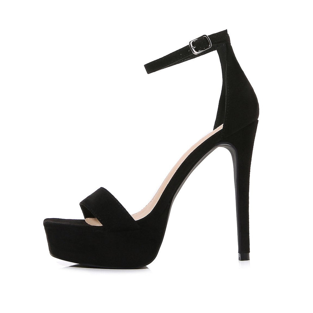 Solid Color One-way band Sandals Newgew