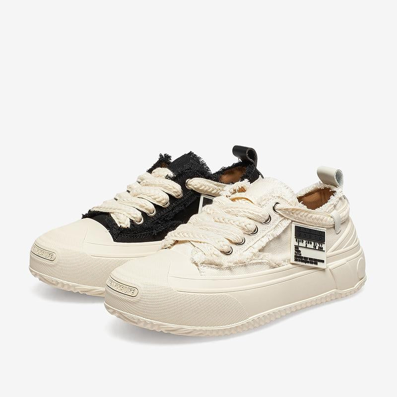 Front Lace-up Casual Canvas Shoes Newgew