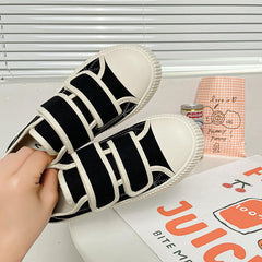 Velcro Canvas Sneakers Newgew