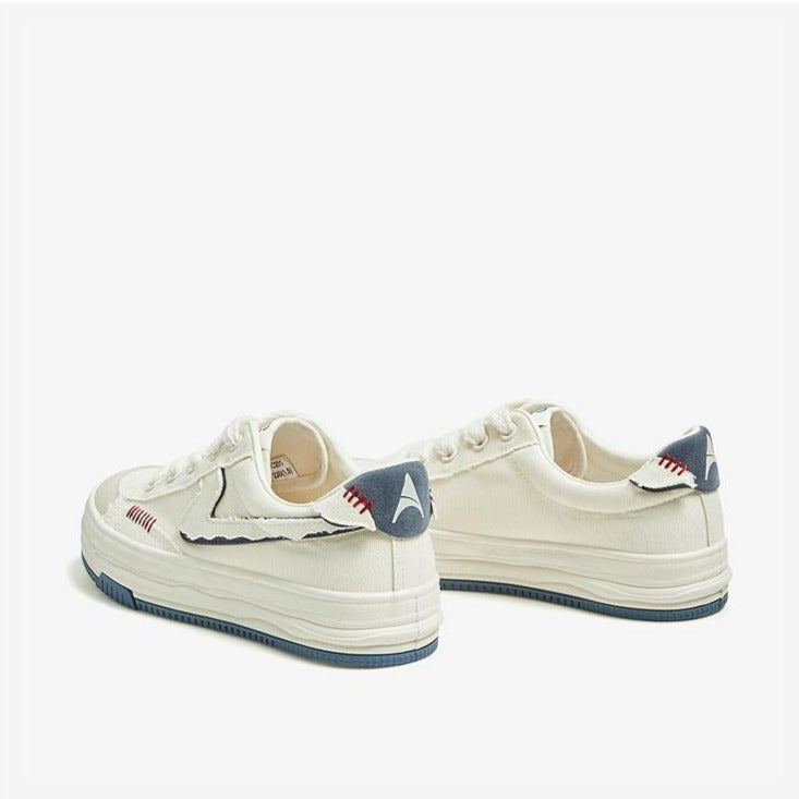 Front Lace-up Casual Canvas Shoes Newgew