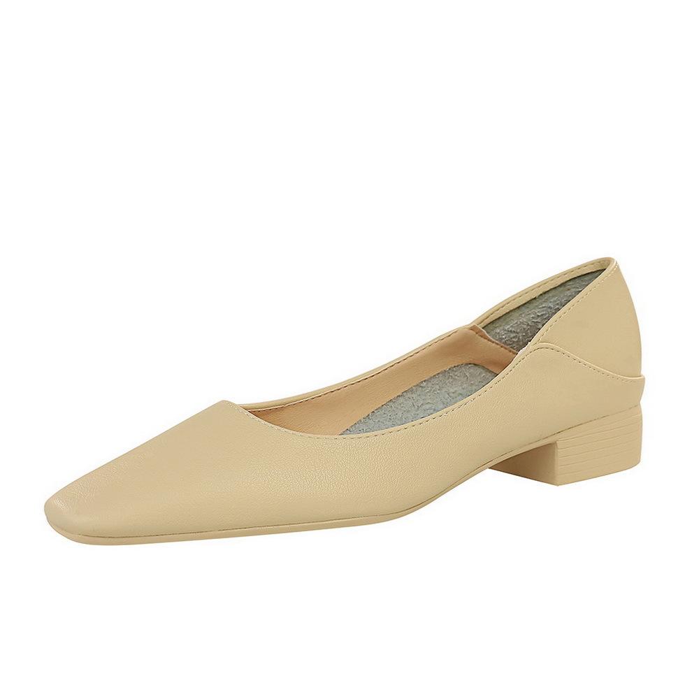 Square-toe Kitten Flats Newgew
