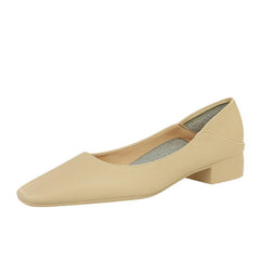 Square-toe Kitten Flats Newgew