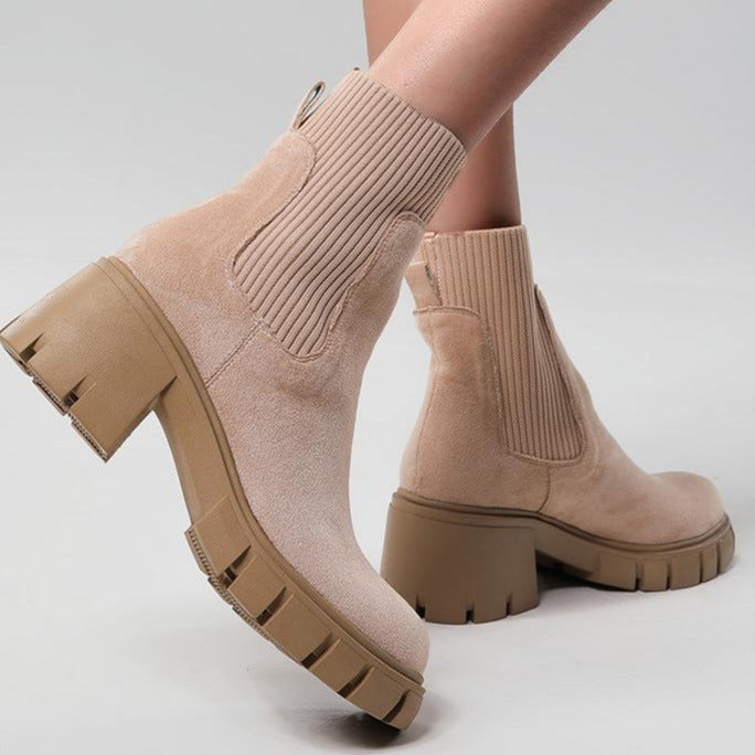 British Style Chunky Thick-soled Martin Boots Newgew