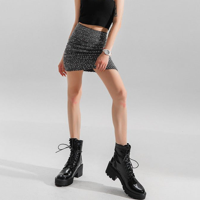 Patent Leather Thick-soled Martin Boots Newgew
