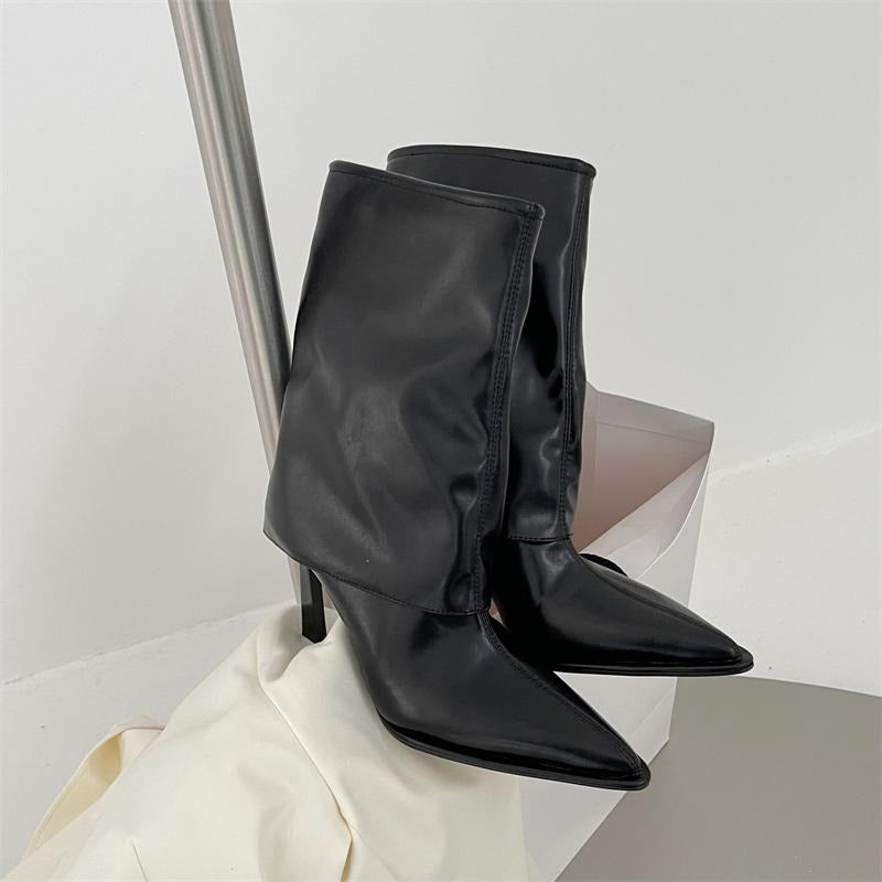 Pointed Toes Stilettos High Boots Stilettos Newgew