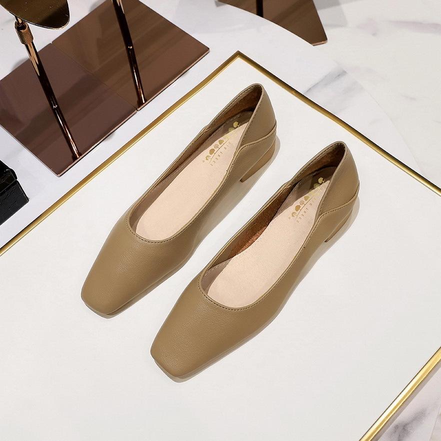 Square-toe Kitten Flats Newgew