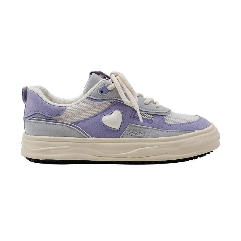 Heart Decor Casual Sneakers Newgew
