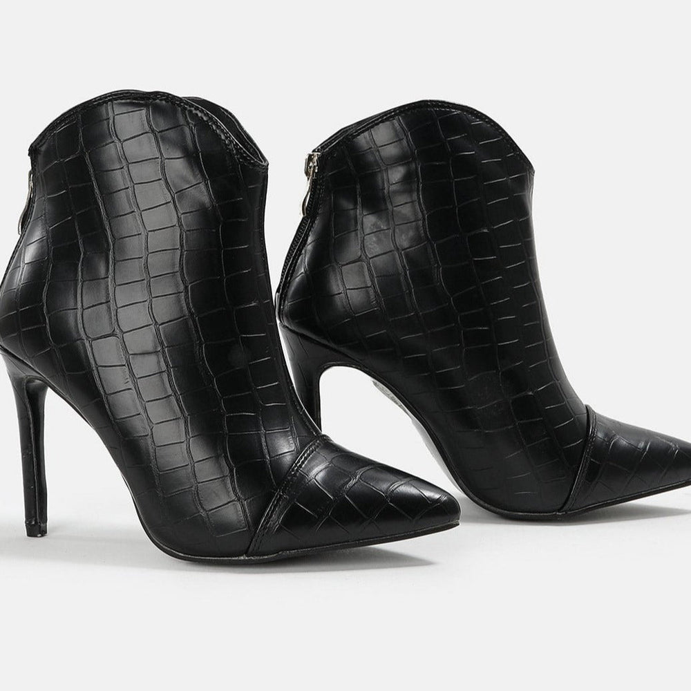 Pointed Toe Short Boots Newgew