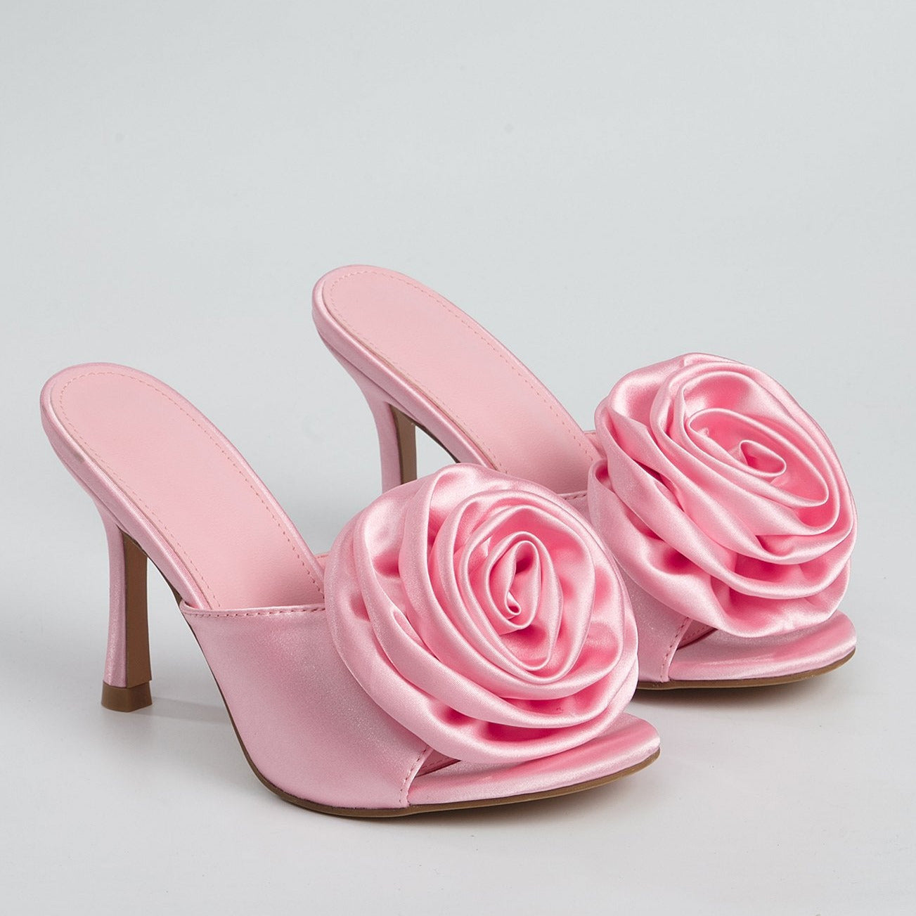 Fashionable Floral High-heeled Sandals Newgew
