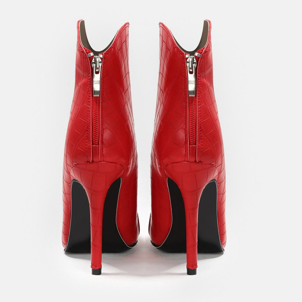Pointed Toe Short Boots Newgew