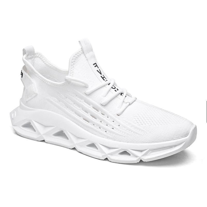 Fashionable Breathable Minimalist Lace-up Sneakers Newgew