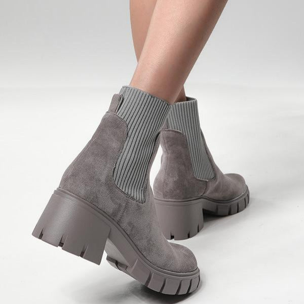 British Style Chunky Thick-soled Martin Boots Newgew