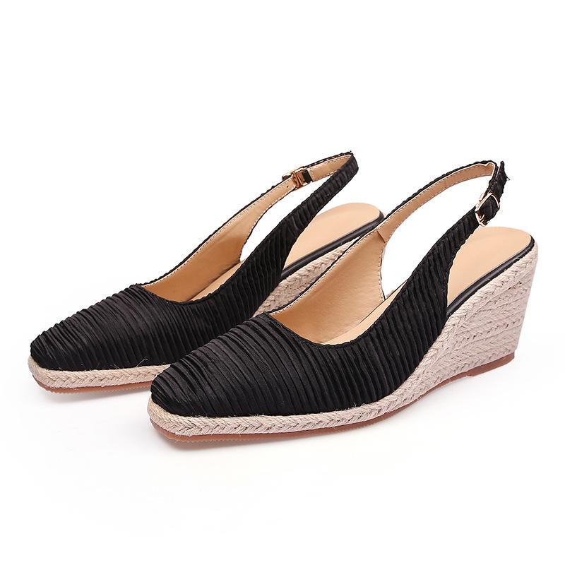 Back strap Wedge Pumps Newgew