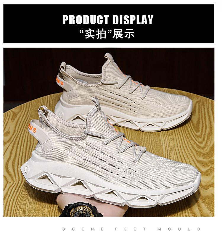 Fashionable Breathable Minimalist Lace-up Sneakers Newgew