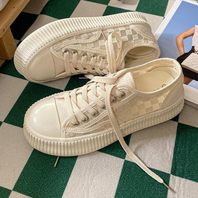 Tulle Air-permeable Sneakers Newgew