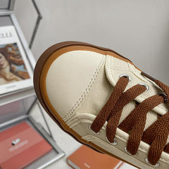 Vintage Flat-bottomed Sneakers Newgew