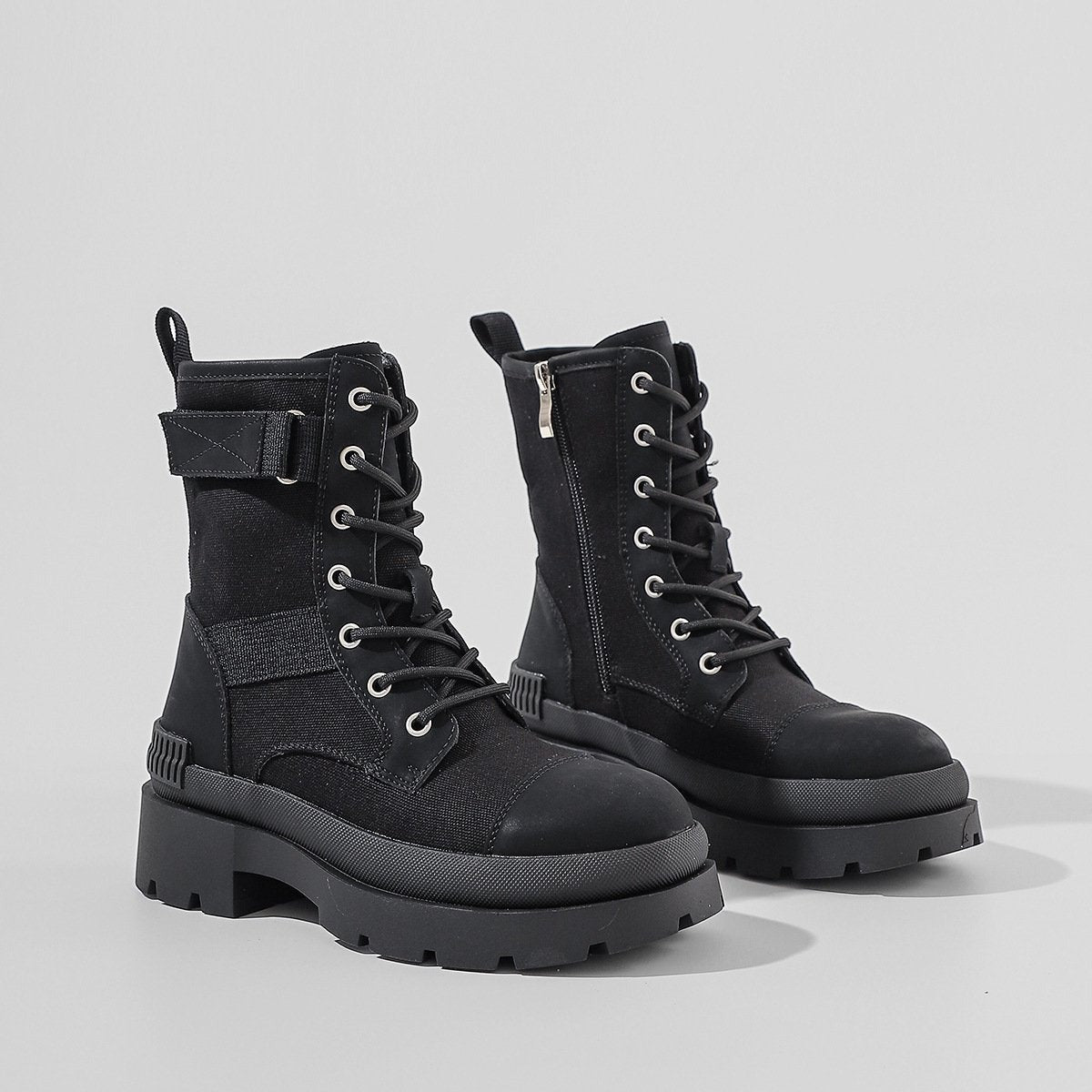 High-top Tooling Martin Boots Vintage Lace-up Martin Boots Newgew