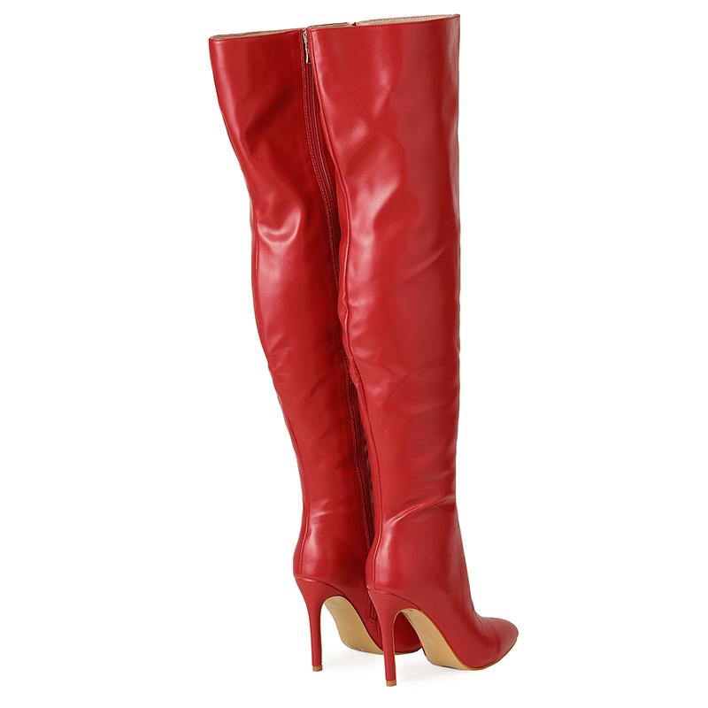 Minimalist Stiletto High-heeled Tall boots Newgew