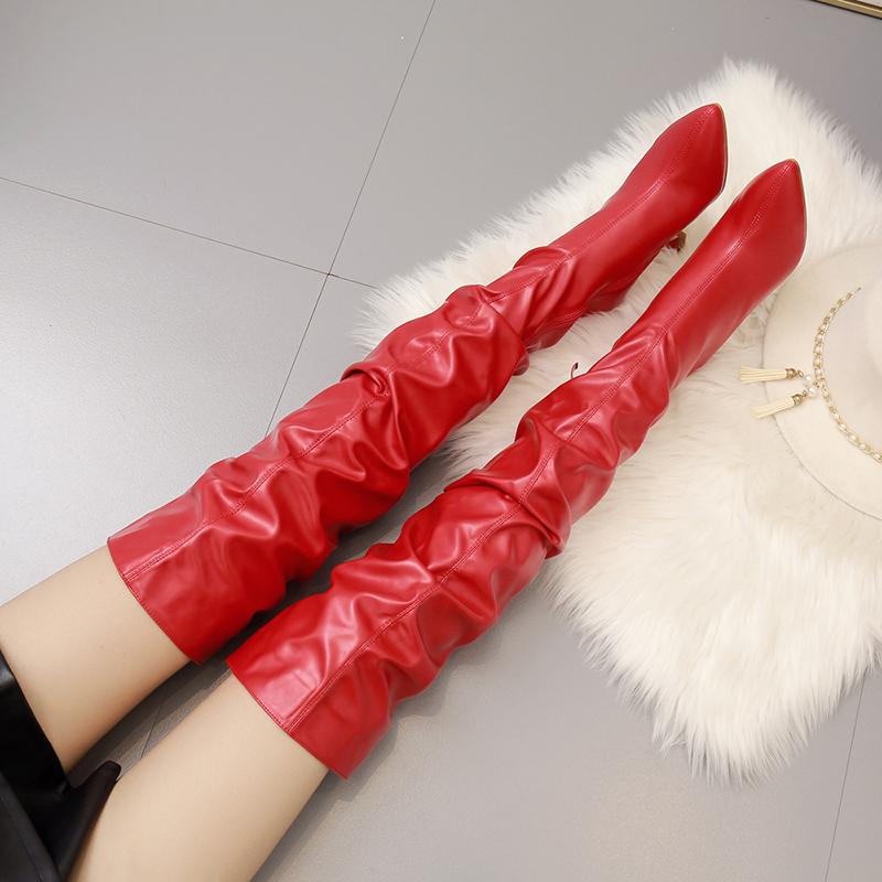 Over Knee Heeled Boots Newgew