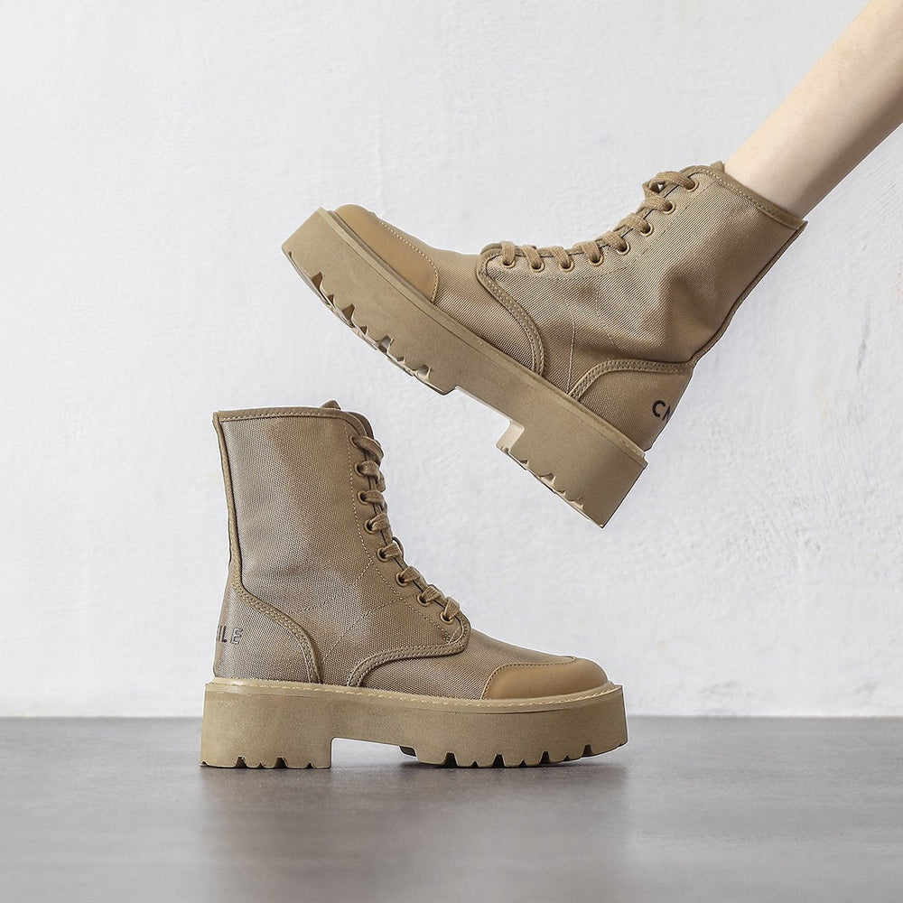 Hollow out Round head Martin Boots Newgew