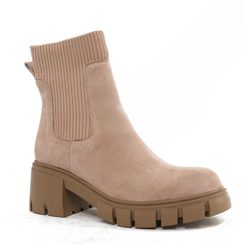 British Style Chunky Thick-soled Martin Boots Newgew