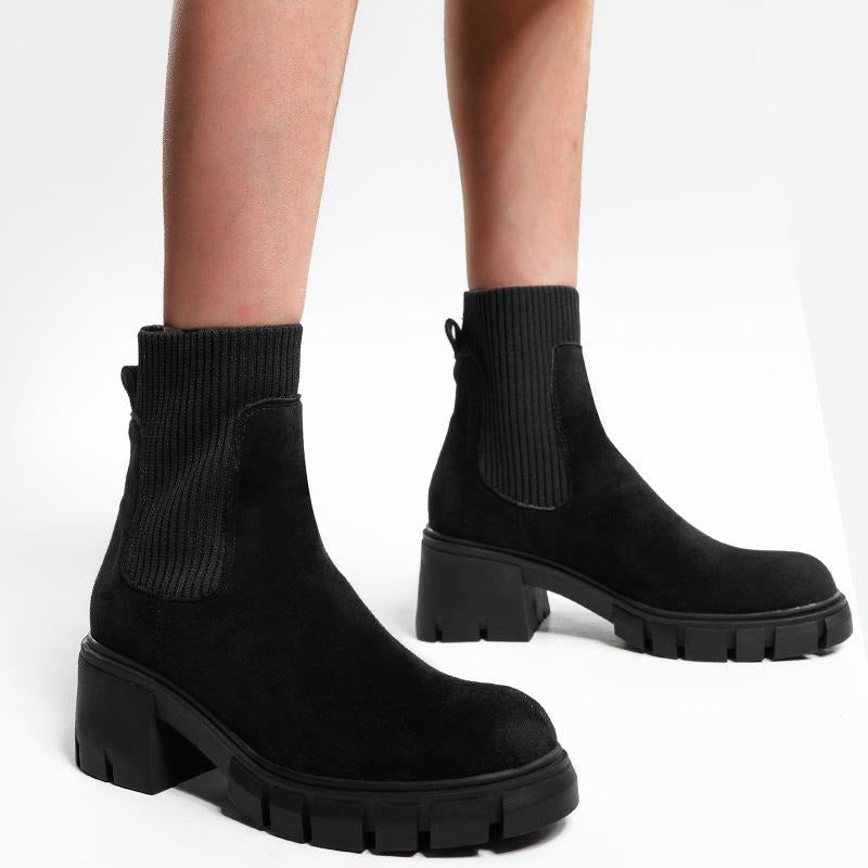 British Style Chunky Thick-soled Martin Boots Newgew