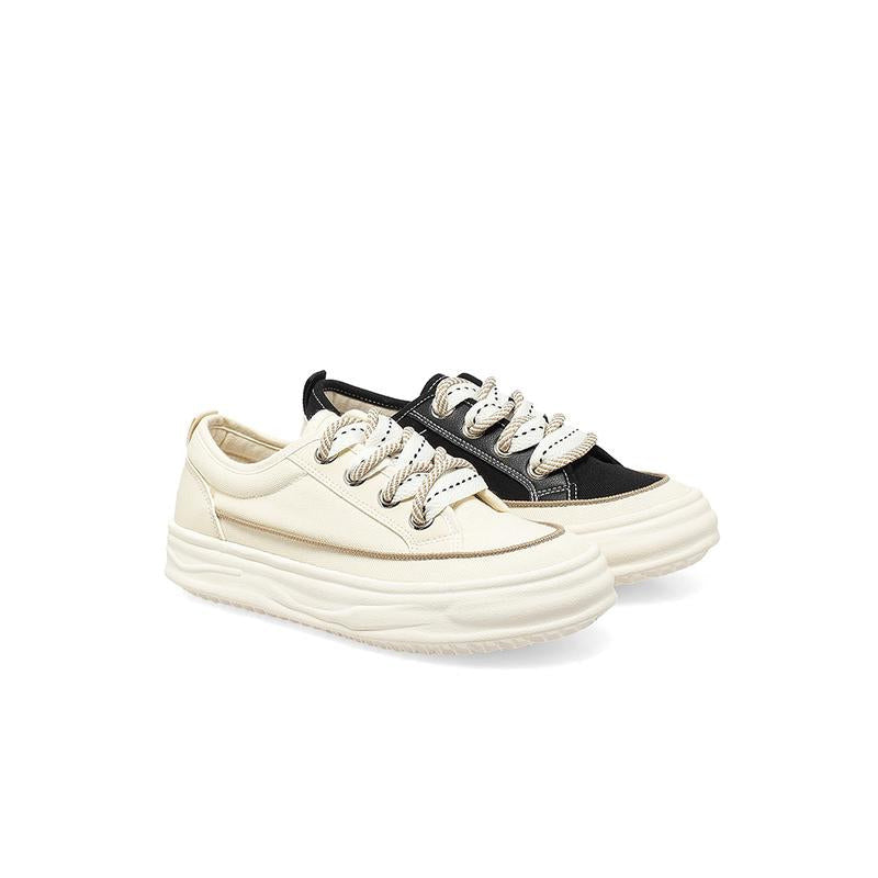 Front Lace-up Sports Casual Canvas Shoes Newgew