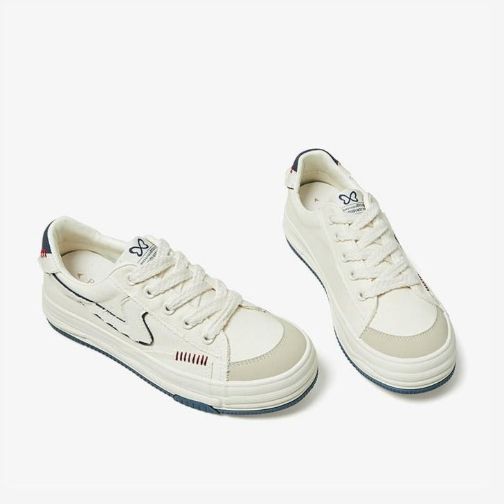 Front Lace-up Casual Canvas Shoes Newgew