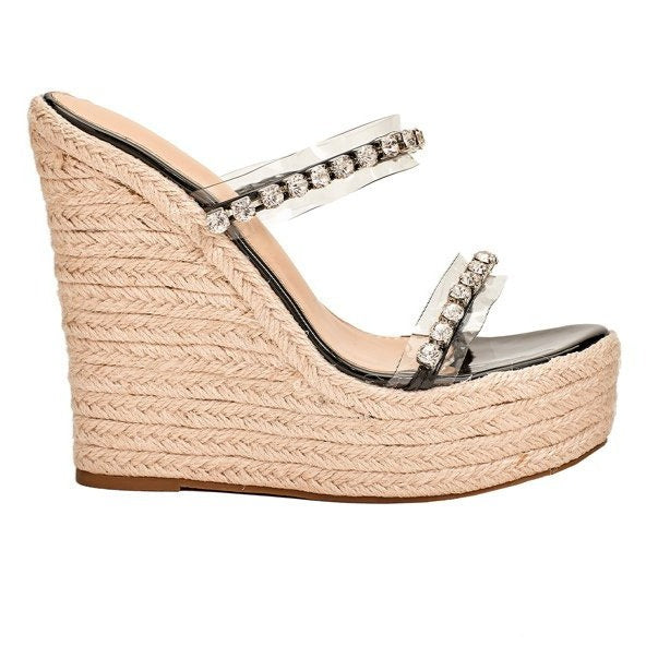 Diamond Wedge Sandals Newgew