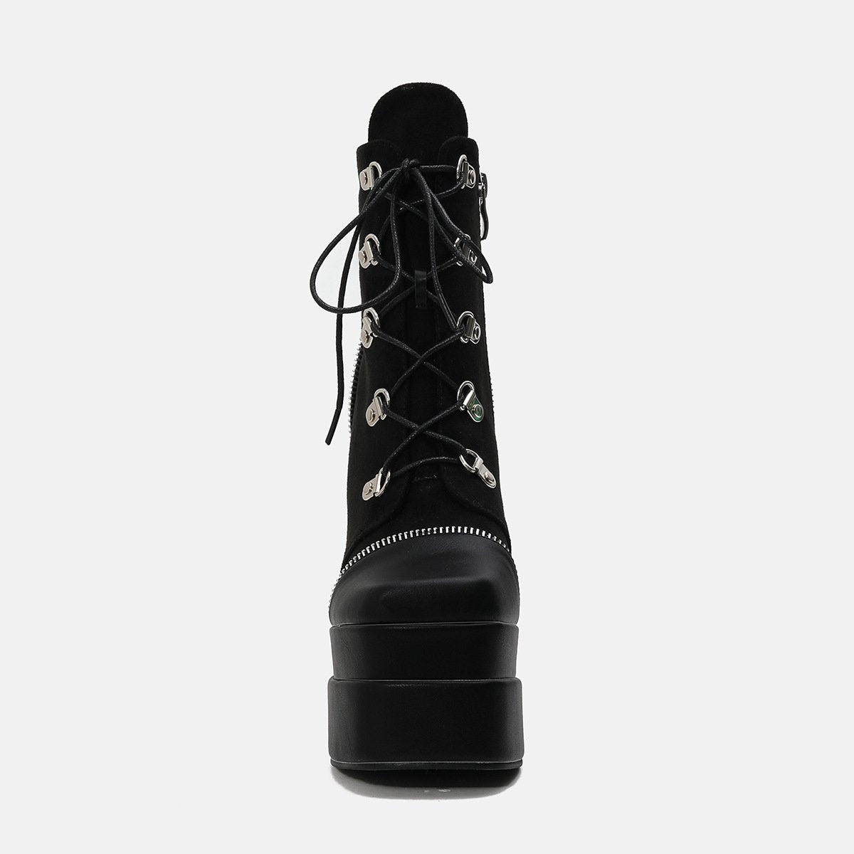 Waterproof Platform Super High Heel Mid Boots Newgew