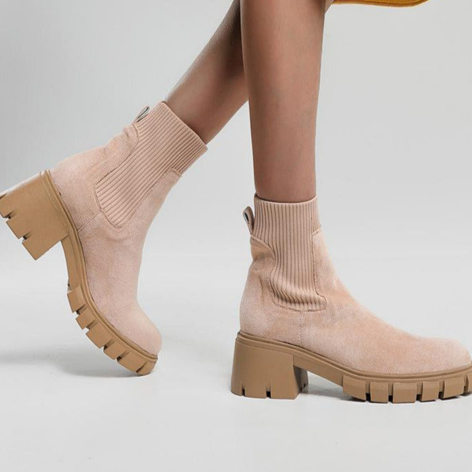British Style Chunky Thick-soled Martin Boots Newgew