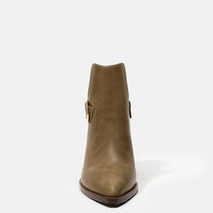 Chunky Heel Pointed Toe Chelsea Boots Newgew