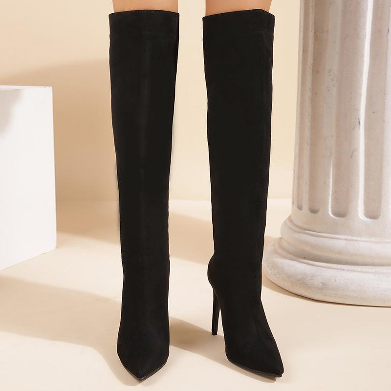 Pointed Toe Over-the-knee Boots Newgew