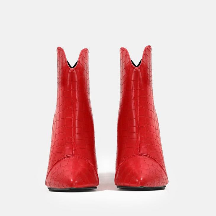 Pointed Toe Short Boots Newgew