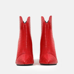 Pointed Toe Short Boots Newgew