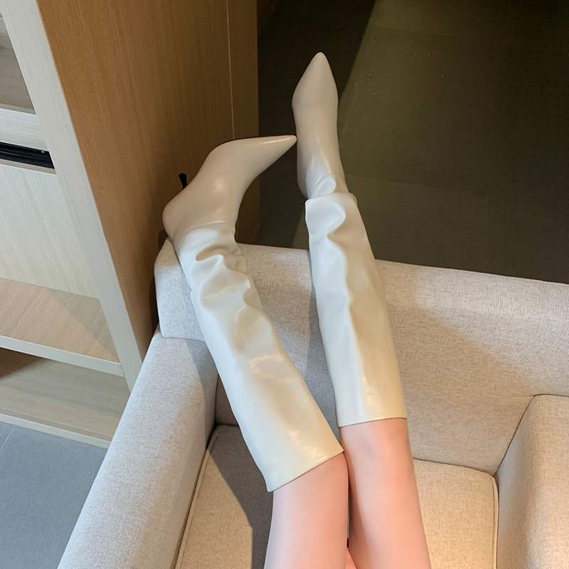 Vortex Kitten Heel Knee High Boots Newgew