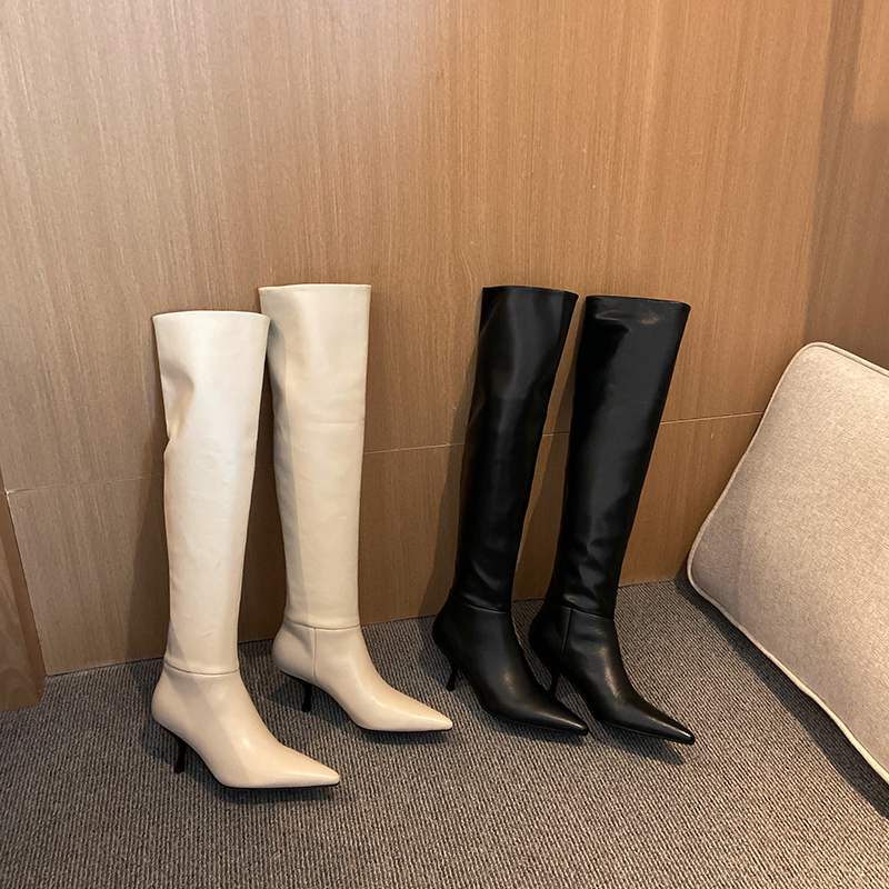 Vortex Kitten Heel Knee High Boots Newgew