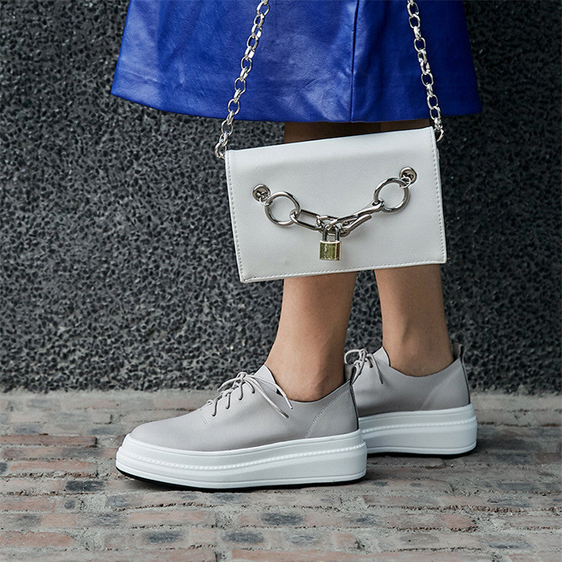 Charlize Genuine Leather Fashion Sneakers NEW GEW