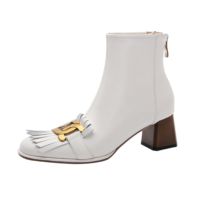 Brianna Low Heeled Ankle Boots Newgew