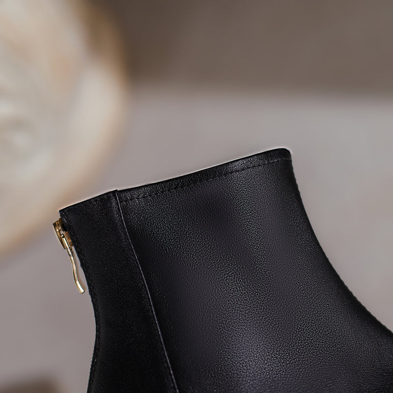 Brianna Low Heeled Ankle Boots Newgew