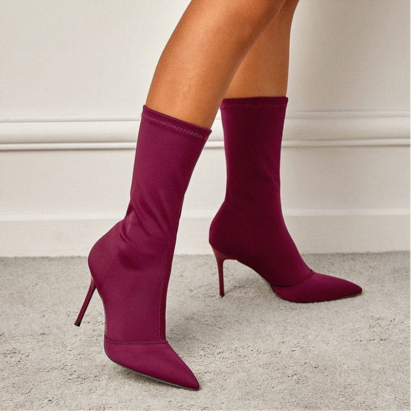 Trendy Stiletto Boots Newgew