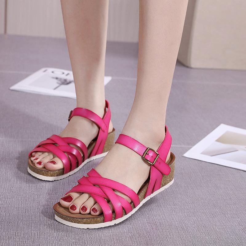 Vacation Comfortable Wedges Sandals Newgew-AL