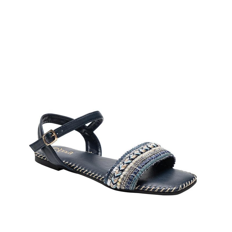 Versatile Square Head Flat Sandals Newgew
