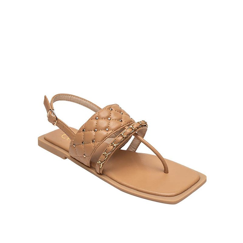 Rivet Chain Flat Sandals Newgew