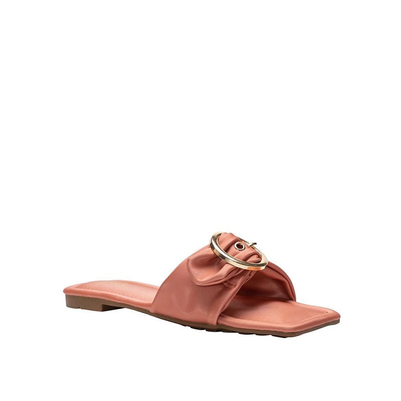 Square Toe Flat Sandals Newgew